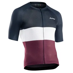 Northwave Blade Air Jersey - Black/White/Plum