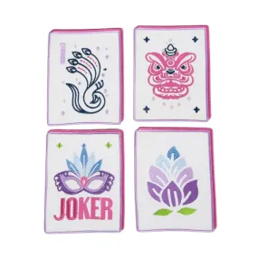 Oh My Mahjong Tile Cocktail Napkins