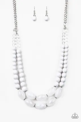 Paparazzi Sundae Shoppe - White Necklace