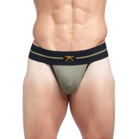 Performance Rib Thong Green