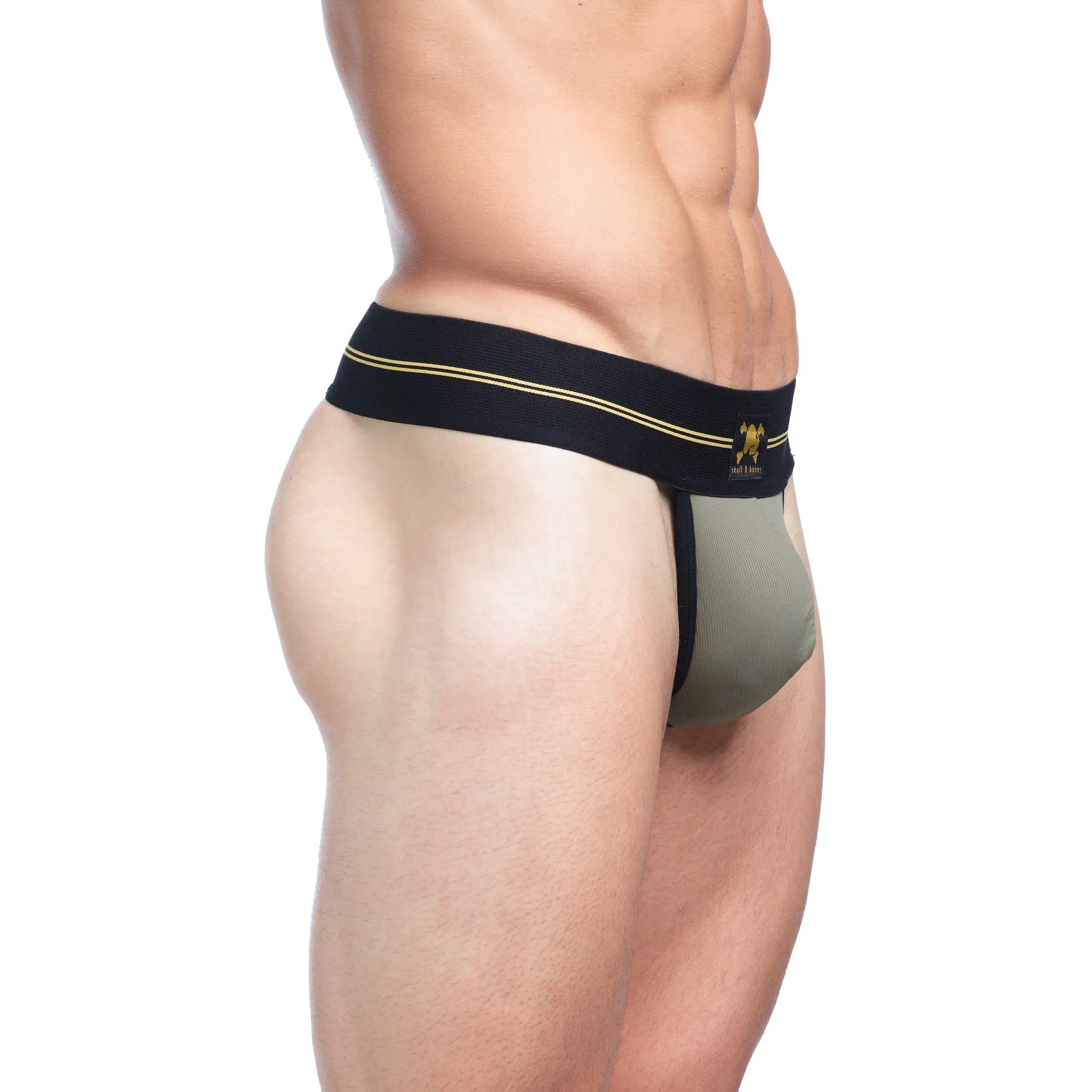 Performance Rib Thong Green