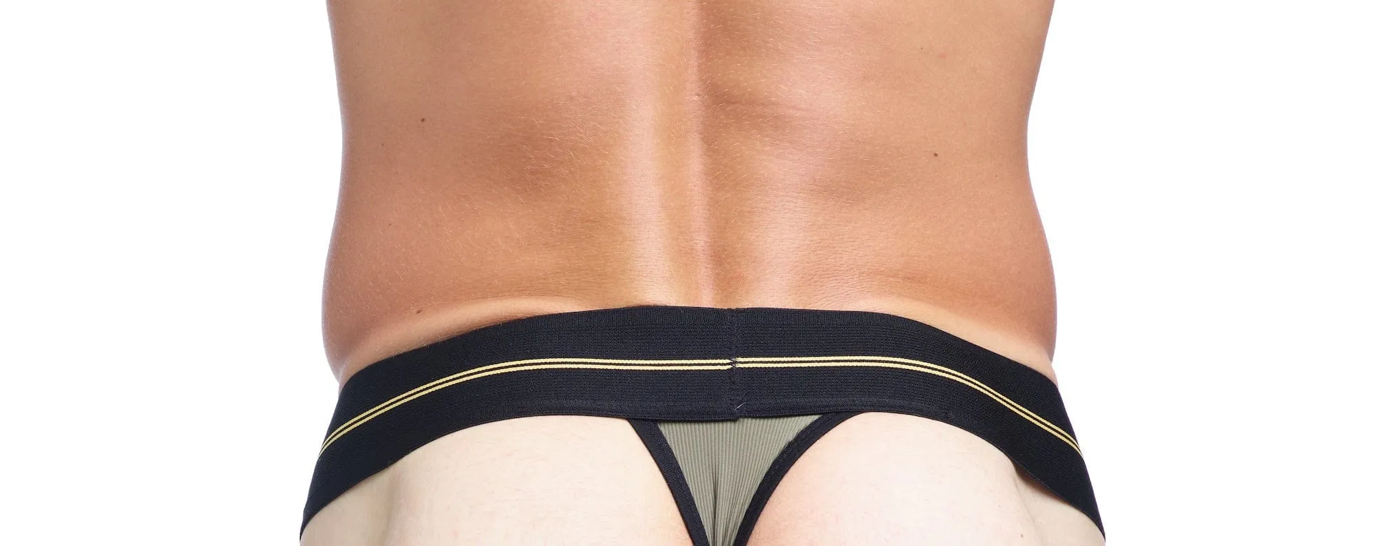 Performance Rib Thong Green