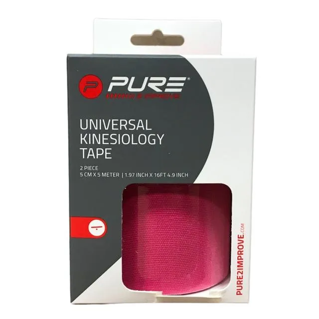 Pure 2Improve KINESIOLOGY TAPE 5x5 cm pink (2 rolls)