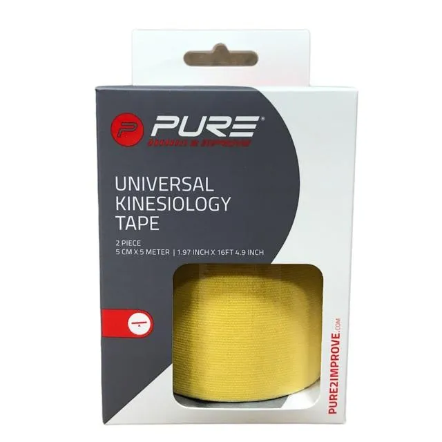 Pure 2Improve KINESIOLOGY TAPE 5x5 cm yellow (2 rolls)