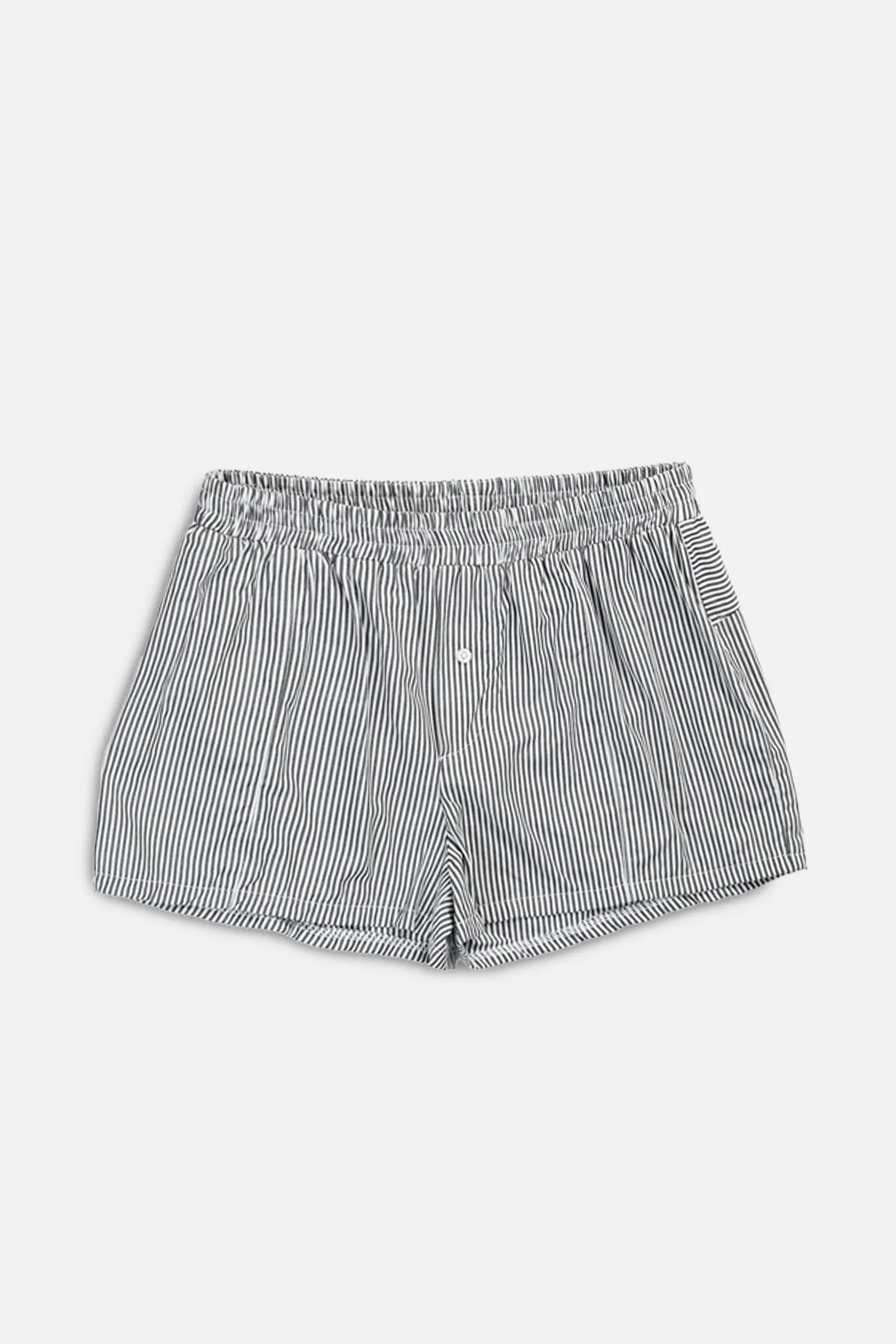 Rework Oxford Mini Boxer Shorts - S