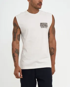 ROUNDABOUT MUSCLE - VINTAGE WHITE