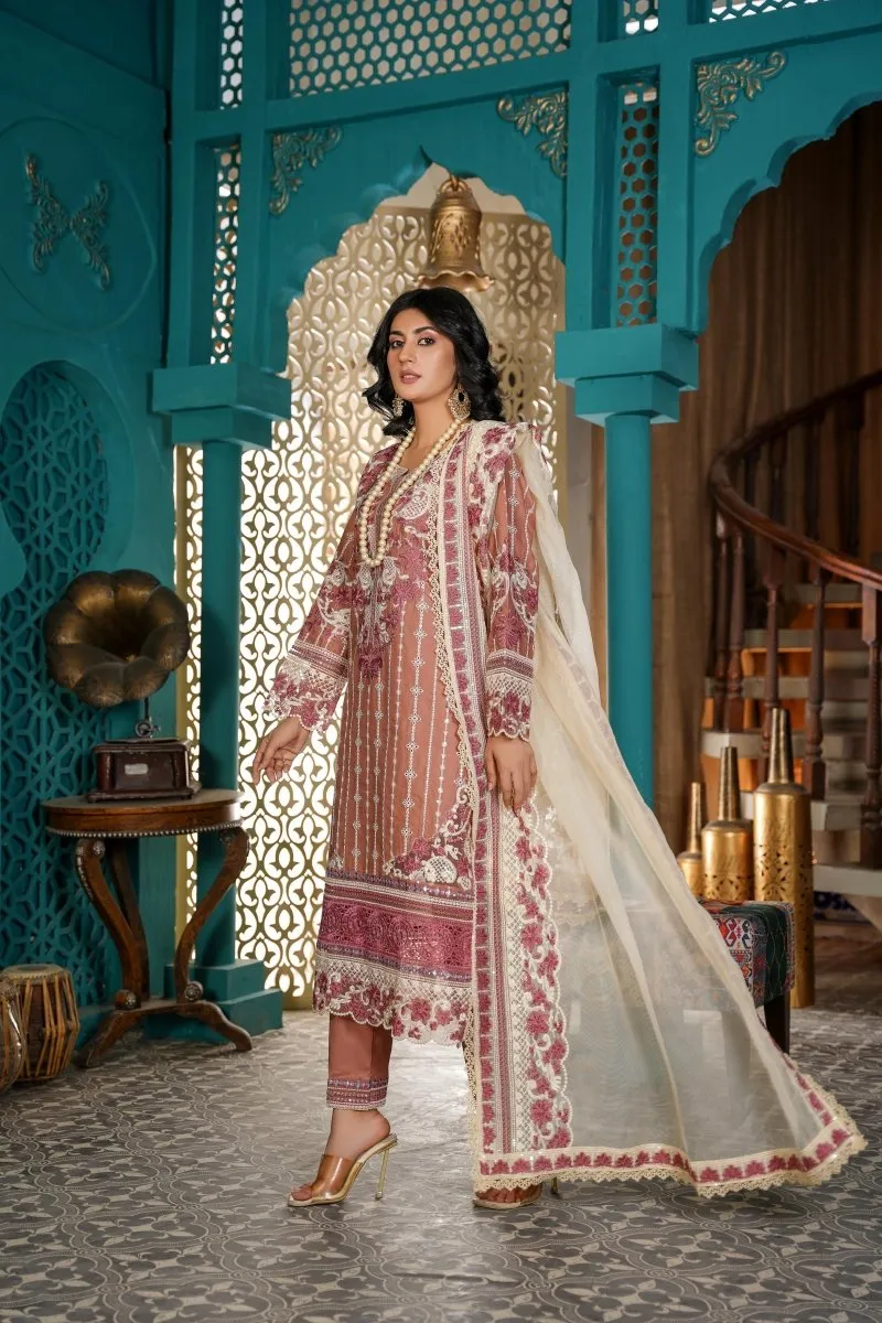 Sajni Embroidered Cotton Pakistani Suit SAJ08