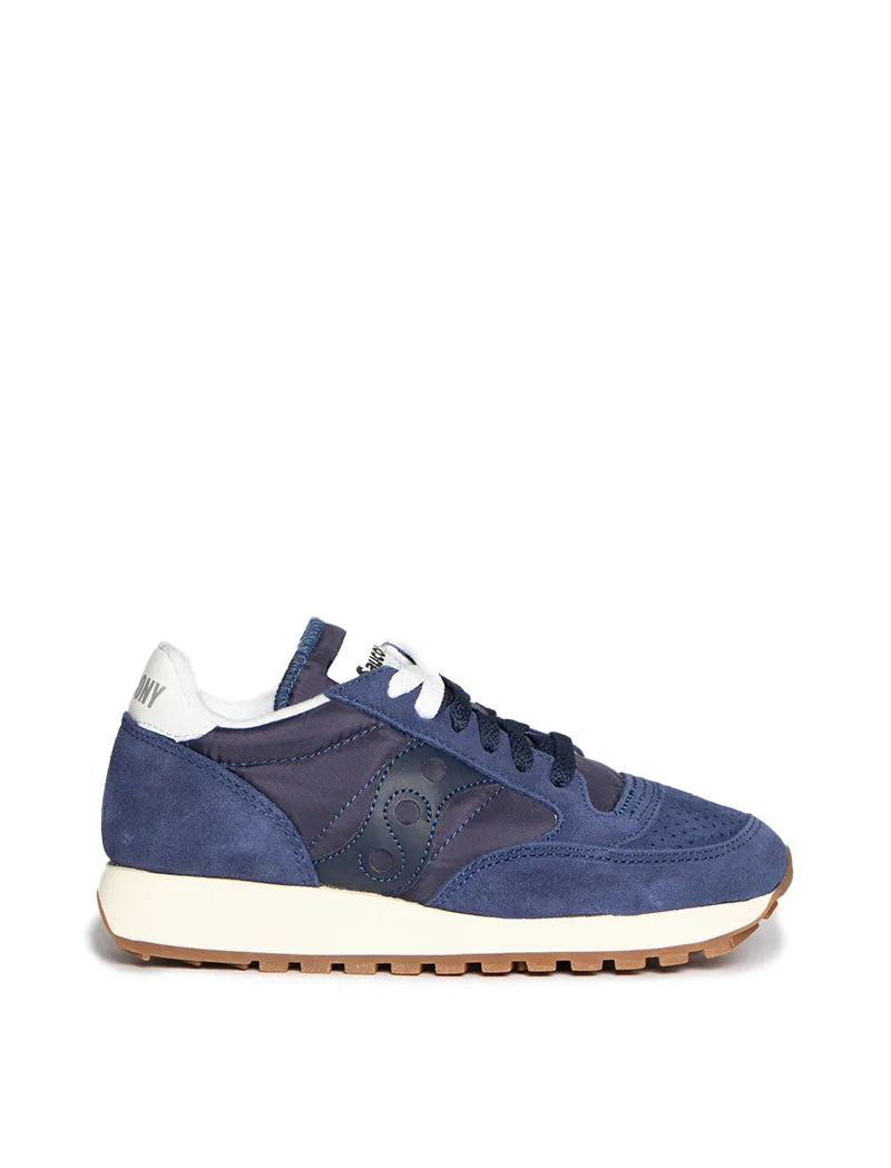 Saucony Jazz Original Vintage Trainer Navy Marine