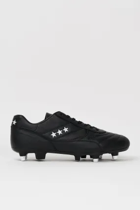 Scarpe da calcio Alloro in pelle nera