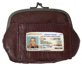 Soft Lambskin ID Change Purse