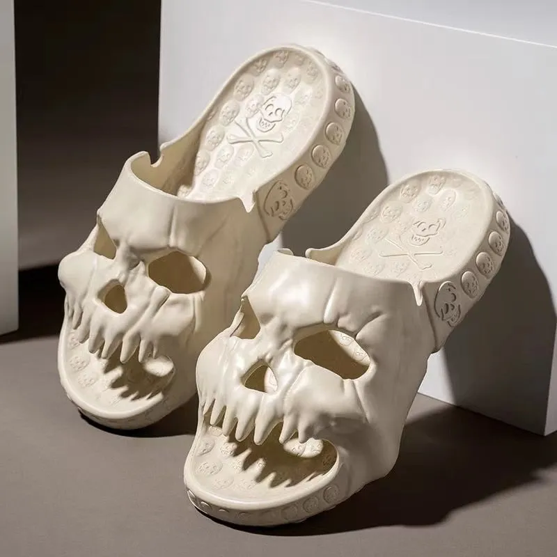 Spring Skull Slippers