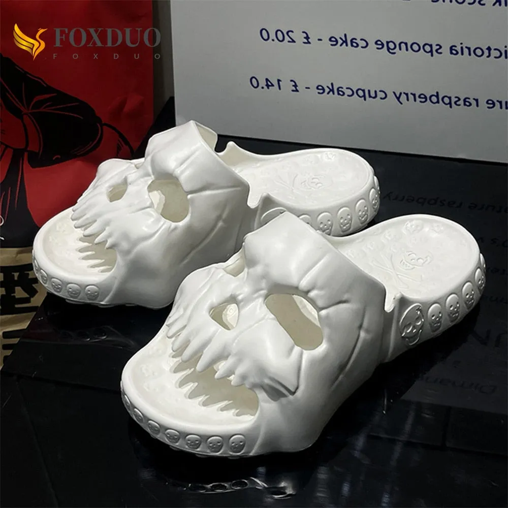 Spring Skull Slippers