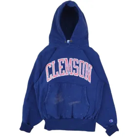 Vintage Clemson Reverse Weave Hoodie - S