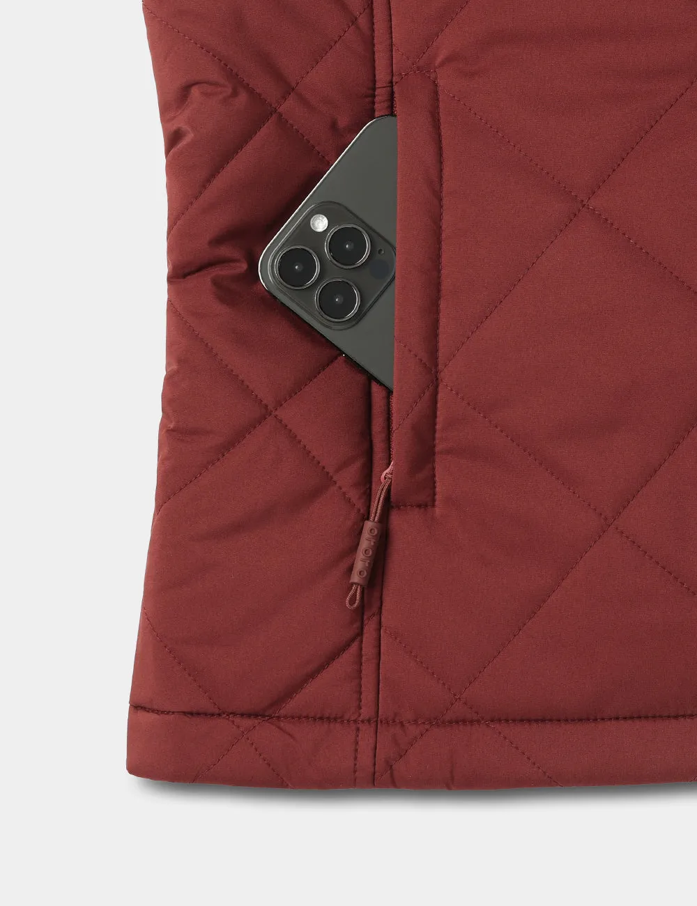 Women's Heated Quilted Vest (Apparel Only)