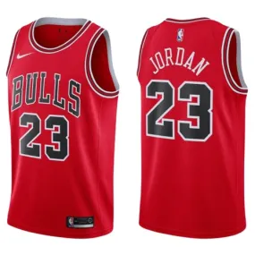 Youth Chicago Bulls Michael Jordan Icon Edition Jersey - Red